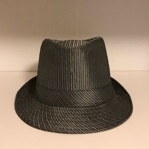 Grey and Silver Fedora